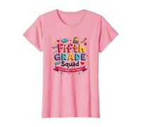 l'esprit Scolaire des Filles de l'équipe de cinquième année Fait du Rock Cette année T-Shirt, Femme, Rose, M
