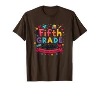 l'esprit Scolaire des Filles de l'équipe de cinquième année Fait du Rock Cette année T-Shirt, Homme, Marron, L