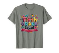 l'esprit Scolaire des Filles de l'équipe de cinquième année Fait du Rock Cette année T-Shirt, Homme, Vert Kaki chiné, M