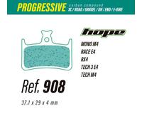 Less Brakes Plaquettes De Frein à Disque Progressive Carbon Hope Mono M4-race E4-rx4-tech 3 E4-m4