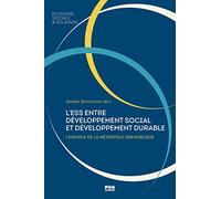 L'ESS : entre développement social et développement durable