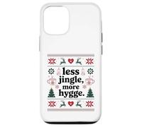 Less Jingle More Hygge Christmas Suédois Norvégien Danois Coque pour iPhone 12/12 Pro