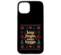 Less Jingle More Hygge Christmas Suédois Norvégien Danois Coque pour iPhone 15 Plus
