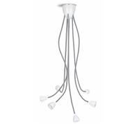 less `n` more Athene 6DL-P-KA Deckenleuchte, flexibles an aluminium brossé