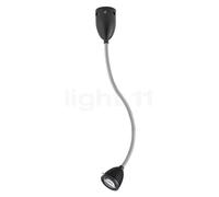 less 'n' more Athene A-BDL2 Plafonnier et Applique LED aluminium/tête noir - dimmable variateur de phase Ce luminaire comporte des modules à LED prémontés de classes énergétiques A A++, A+, A