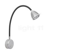 less 'n' more Athene A-BWL Applique LED arbre flexible anthracite/tête aluminium - variateur tactile - avec fiche Ce luminaire comporte des modules à LED prémontés de classes énergétiques A A++, A+, A