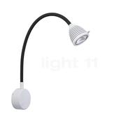 less 'n' more Athene A-BWL Applique LED noir/tête blanc - variateur tactile Ce luminaire comporte des modules à LED prémontés de classes énergétiques A A++, A+, A