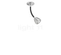 less 'n' more Athene A-MDL Plafonnier et Applique LED anthracite/tête aluminium - 15 cm - variateur tactile Ce luminaire comporte des modules à LED prémontés de classes énergétiques A A++, A+, A