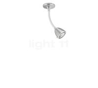 less 'n' more Athene A-MDL Plafonnier et Applique LED blanc/tête aluminium - 15 cm - variateur tactile Ce luminaire comporte des modules à LED prémontés de classes énergétiques A A++, A+, A