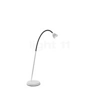 less 'n' more Athene A-TL3 Lampe de table LED tête blanc/ noir/pied blanc - variateur tactile Ce luminaire comporte des modules à LED prémontés de classes énergétiques A A