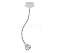 less 'n' more Athene A-WDL Plafonnier et Applique LED aluminium/tête blanc - 45 cm - dimmable variateur de phase Ce luminaire comporte des modules à LED prémontés de classes énergétiques A A++, A+, A