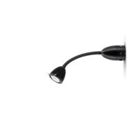 less `n` more Athene BDL1-P-KS Strahler/Spotleuchte, flexible avec housse grise anthracite