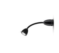 less `n` more Athene BDL1-P-KS Strahler/Spotleuchte, flexible avec housse noire