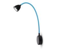 less `n` more Athene BWL2-P-KS Strahler/Spotleuchte, flexible avec housse bleue