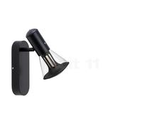 less 'n' more Ethics E-WDS Plafonnier et Applique LED corps noir/verre translucide clair - variateur tactile Ce luminaire comporte des modules à LED prémontés de classes énergétiques A A++, A+, A