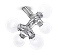 less `n` more Next DNA WL-Double-5 Decken-/Wandleuchte, chrome