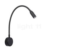 less 'n' more Zeus Z-BWL Applique LED anthracite/tête noir - variateur tactile Ce luminaire comporte des modules à LED prémontés de classes énergétiques A A++, A+, A