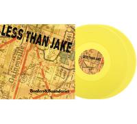 Less Than Jake - Borders & Boundaries (25th Anniversary) Ltd. Yellow - Colored 2 Vinyl