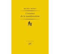 L'essence de la manifestation
