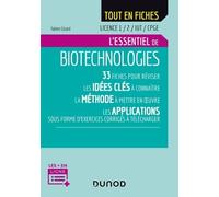 Biotechnologies - Licence 1/2/IUT/CPGE