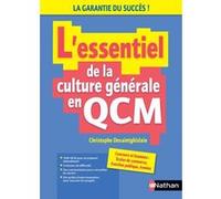 L'essentiel de la culture générale en QCM - 2023-2024 Christophe Desaintghislain (Auteur)