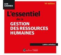 L'essentiel de la gestion des ressources humaines Laëtitia Lethielleux (Auteur)