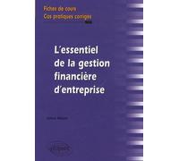 L'essentiel De La Gestion Financière D'entreprise - Fiches De Cours Et Cas Pratiques Corrigés