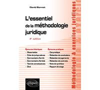 L'essentiel de la méthodologie juridique - 4e édition