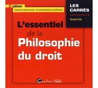 L'essentiel De La Philosophie Du Droit