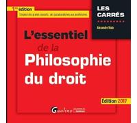 L'essentiel de la philosophie du droit