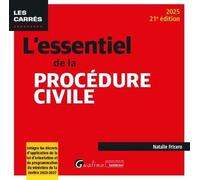 L'essentiel De La Procédure Civile
