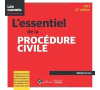 L'essentiel De La Procédure Civile
