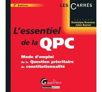 L'essentiel De La Qpc - Mode D'emploi De La Question Prioritaire De Constitutionnalité