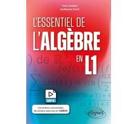 L'essentiel De L'algèbre En L1