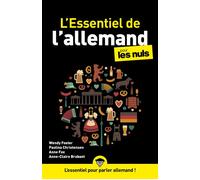 Wendy Foster – L'Essentiel de l'allemand pour les Nuls – Méthode de langue – 2e édition – Broché