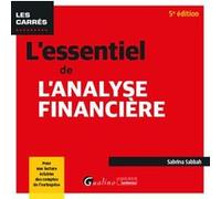 L'essentiel de l'analyse financière Sabrina Sabbah (Auteur)