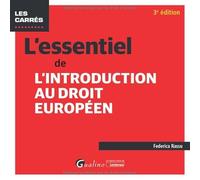 L'essentiel de l'introduction au droit européen