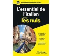 L'essentiel de l'italien Pour les Nuls