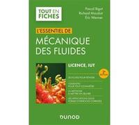 L'essentiel De Mécanique Des Fluides - Licence, Iut