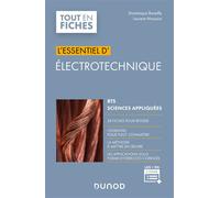 L'essentiel d'électrotechnique BTS Sciences appliquées - Dominique Bareille - Dunod - broché - Scolaire / Universitaire