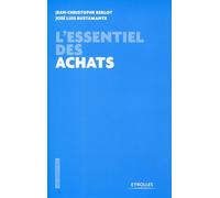 L'essentiel des achats - Jean-Christophe Berlot - Organisation Eds D' - broché - Etude