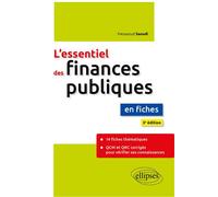L'essentiel des finances publiques en fiches - Messaoud Saoudi - Ellipses - broché - Etude