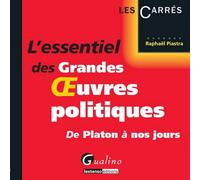 L'Essentiel des grandes oeuvres politiques de Platon à nos jours