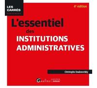 L'essentiel des institutions administratives