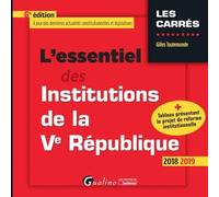 L'essentiel des institutions de la Ve République