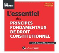 L'essentiel des principes fondamentaux de droit constitutionnel (2023-2024)