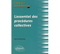 L'essentiel Des Procédures Collectives