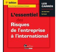 L'essentiel des risques de l'entreprise à l'international - Jean-David Avenel - Gualino Eds - broché - Etude