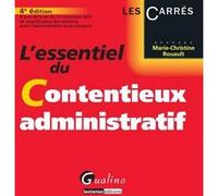 L'essentiel Du Contentieux Administratif | Occasion