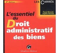 L'essentiel du droit administratif des biens
